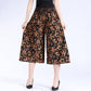 🔥BUY 2 FREE SHIPPING🔥Women's High Elastic Waist Pleated Chiffon Wide Leg Culottes