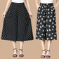 🔥BUY 2 FREE SHIPPING🔥Women's High Elastic Waist Pleated Chiffon Wide Leg Culottes