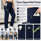 💖LAST DAY SALE 50% OFF!!🔥Women’s Straight-Leg Cargo Trousers – Elastic Waist, 6-Pocket Casual Pants for Work, Travel & Everyday Wear 👖✨