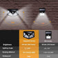 🏆 Last Day Special Price £5.99! Buy more Save more!!!🌞Motion Sensor Solar Lights – Bright Outdoor Lighting, Light Up Paths, Gardens & Driveways Automatically ✨