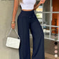 ⏳Last Day Sale Only ￡13.99!!👖💥Women's High-Waisted Straight Leg Trousers – Front seam & elastic back – Versatile, comfortable & perfect for office or casual wear ✨🌸