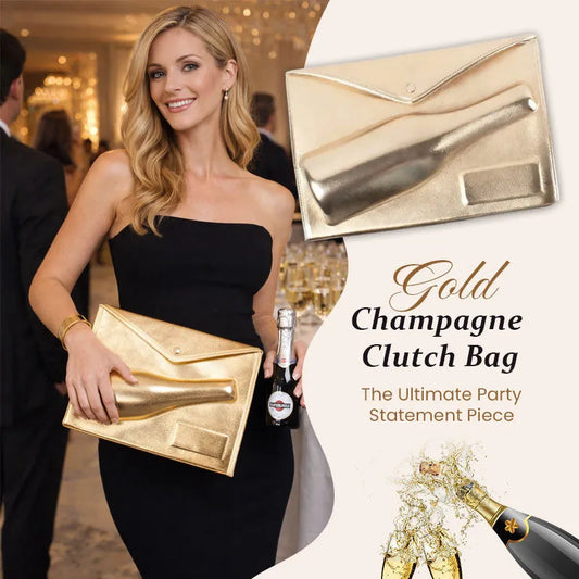 The Ultimate Party Starter Gold Champagne Bag🍾