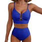 Women's Push Up High Waist Bikini