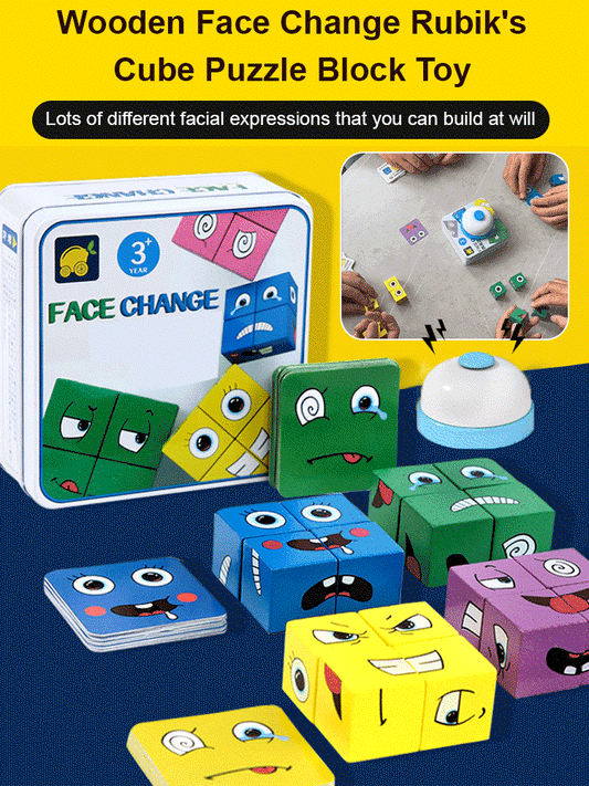 💖HOT SALE 49% OFF🎁5D Puzzle Educational Faces Changing Family Game🧩