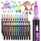 🔥Christmas Sale 60% OFF🎁 Double Outline Glitter Coloring Pen Set