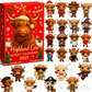 🎁Early Christmas Hot Sale 50% OFF🎅🎄🐮Highland Cow Advent Calendar 2025