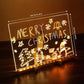 🎅Surprise price!!🎄LED Erasable DIY Acrylic Transparent Message Board🎁