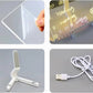 🎅Surprise price!!🎄LED Erasable DIY Acrylic Transparent Message Board🎁