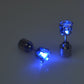 Stylish LED Luminous Crown Earrings