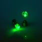Stylish LED Luminous Crown Earrings