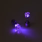 Stylish LED Luminous Crown Earrings