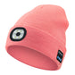 Peel-Off LED Headlamp Bluetooth Headset Knit Cap