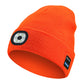 Peel-Off LED Headlamp Bluetooth Headset Knit Cap
