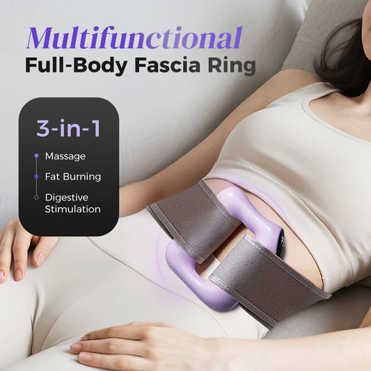 ⏳Limited Time 60% OFF✨Multifunctional Full‑Body Fascia Ring Electric Deep Tissue Muscle Massage Ring with Free Waistband
