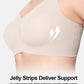 Soft Full-Coverage Push-Up Seamless Wireless Bra