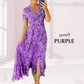 📢📢50% OFF!!⏰Floral Print V-neck Dress