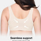 Soft Full-Coverage Push-Up Seamless Wireless Bra
