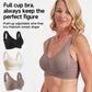 🎁HOT SALE!💕Subtle Striped Seamless Bra with W-Support – Comfort & Style!