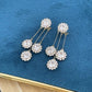🎁💥BUY 1 GET 1 FREE💥🎁2025 New Zircon Round Petal Earrings