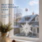 ⏳LAST DAY SALE ONLY ￡6.99!!🎄❄️ DIY Christmas Snowflake Suction Cup LED Lights ✨ | Battery Operated, Warm & Multi-Colour, Window Suction Lights, Christmas Home & Party Decor