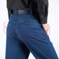 ⏳Time-Limited Special⏰Men's Slim Fit Hip-Lifting Jeans – High Waist, Straight Cut & All-Day Comfort for a Sharper Silhouette👖🔥