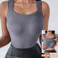 🔥NEW ARRIVALS!🔥💐Women's U Neck Thermal Tank Tops with Built-In Bra