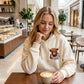 🎄 50% OFF CHRISTMAS SALE! &✈️Buy 2 FREE SHIPPING！🐄✨ Cute Highland Cow Fluffy Fleece Hooded Sweatshirt | Ultra-Cozy Winter Hoodie 🎁❄️
