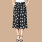 🔥BUY 2 FREE SHIPPING🔥Women's High Elastic Waist Pleated Chiffon Wide Leg Culottes
