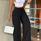 ⏳Last Day Sale Only ￡13.99!!👖💥Women's High-Waisted Straight Leg Trousers – Front seam & elastic back – Versatile, comfortable & perfect for office or casual wear ✨🌸