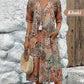 💥2025 Mother's Day Sale 50% OFF🤩Safari Chic Leopard Dress