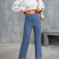🔥Promotion Ends Soon🔥Multi Pocket High-waisted Elastic Casual Pants