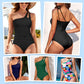 💖LAST DAY SPECIAL PRICE!!💖Women's Cutout One Shoulder One Piece Swimsuit👙