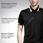 🔥Today 50% Off🔥Men's Stretch Ice Silk Short Sleeve Lapel T-shirt