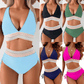 🎁Letzter Tag 49 % Rabatt – 2025 Bikini-Sets mit hoher Taille und Bauchkontrolle im Farbblockdesign