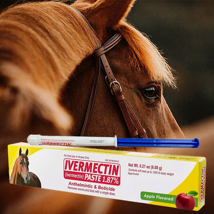 🔥LAST DAY SALE - BUY 2 FREE 1🔥ivermectin Horse Paste 1.87% 6.08g Tubes 3