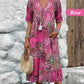 💥2025 Mother's Day Sale 50% OFF🤩Safari Chic Leopard Dress