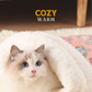 📢As low as £5.99 per item!——Disscount 50%!!!⏰Cozy Pet Nest for Cats and Dogs - Plush & Machine Washable, Perfect for Your Pet's Comfort and Warmth