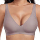 🎉New Year Sale 70% Off💖Women's Comfortable Wireless Bras - Push Up Bralettes Seamless Tshirts Bras Deep V Everyday Bras