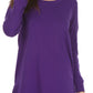 🍂Hot Sale 69% OFF🔥Women's Long Sleeve Side Slit Loose Tops