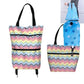 ⏳LAST DAY SALE ONLY ￡7.99!!🔥2-in-1 Foldable Shopping Cart🛒 23L Large Capacity Grocery Tote No More Heavy Grocery Bags！