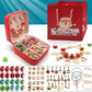 🎄🎁 Christmas Gift for Girls! DIY Charm Bracelet Making Kit with Unicorn Gift Box — 60% OFF, Only £8.99!!! (Was £25.99) ✨ Screen-Free Craft Fun for Ages 6-12