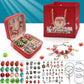 🎄🎁 Christmas Gift for Girls! DIY Charm Bracelet Making Kit with Unicorn Gift Box — 60% OFF, Only £8.99!!! (Was £25.99) ✨ Screen-Free Craft Fun for Ages 6-12