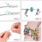 🎄🎁 Christmas Gift for Girls! DIY Charm Bracelet Making Kit with Unicorn Gift Box — 60% OFF, Only £8.99!!! (Was £25.99) ✨ Screen-Free Craft Fun for Ages 6-12