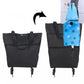 ⏳LAST DAY SALE ONLY ￡7.99!!🔥2-in-1 Foldable Shopping Cart🛒 23L Large Capacity Grocery Tote No More Heavy Grocery Bags！