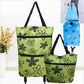 ⏳LAST DAY SALE ONLY ￡7.99!!🔥2-in-1 Foldable Shopping Cart🛒 23L Large Capacity Grocery Tote No More Heavy Grocery Bags！