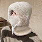 Women's Winter One-Piece Knitted Beanie Scarf Mask