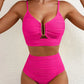 Women's Push Up High Waist Bikini