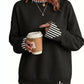 👚 2026 Autumn Hot Save 53% Today✨ Women's Loose Faux Two‑Piece Sweatshirt