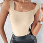 💐Women's U Neck Thermal Tank Tops with Built-In Bra