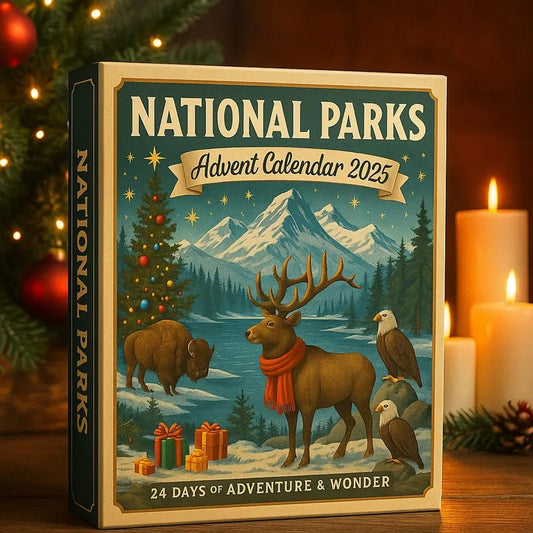 🎁Early Christmas Hot Sale 50% OFF🎅🎄✨ National Parks Advent Calendar 2025